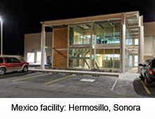 Mexico facility: Hermosillo, Sonora